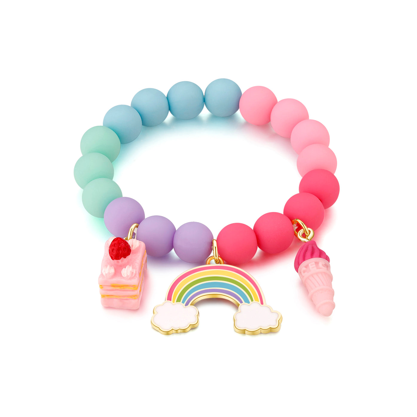 Charming Whimsy Bracelet- Cloud Luvs Rainbow