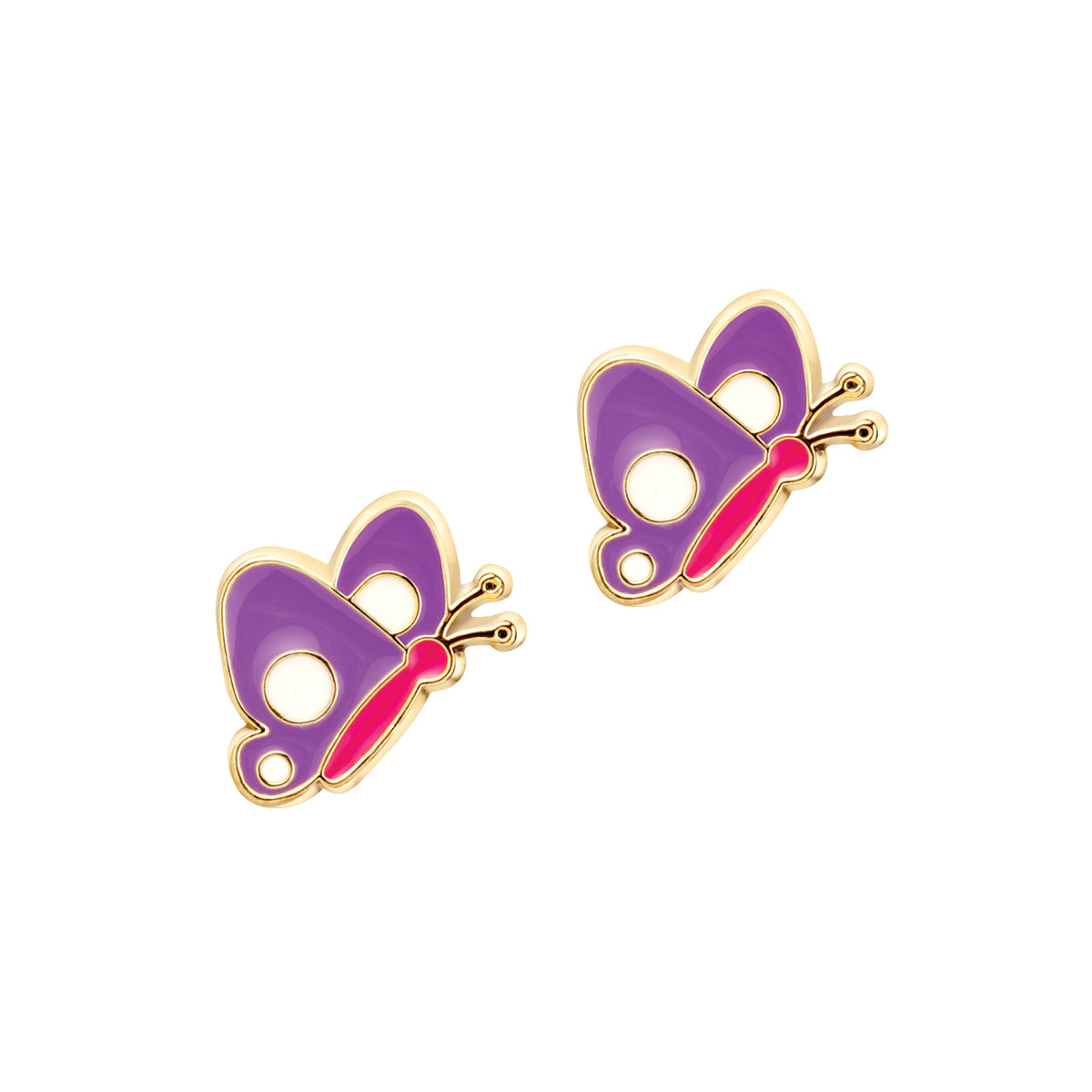 Beautiful Butterfly Stud Earrings