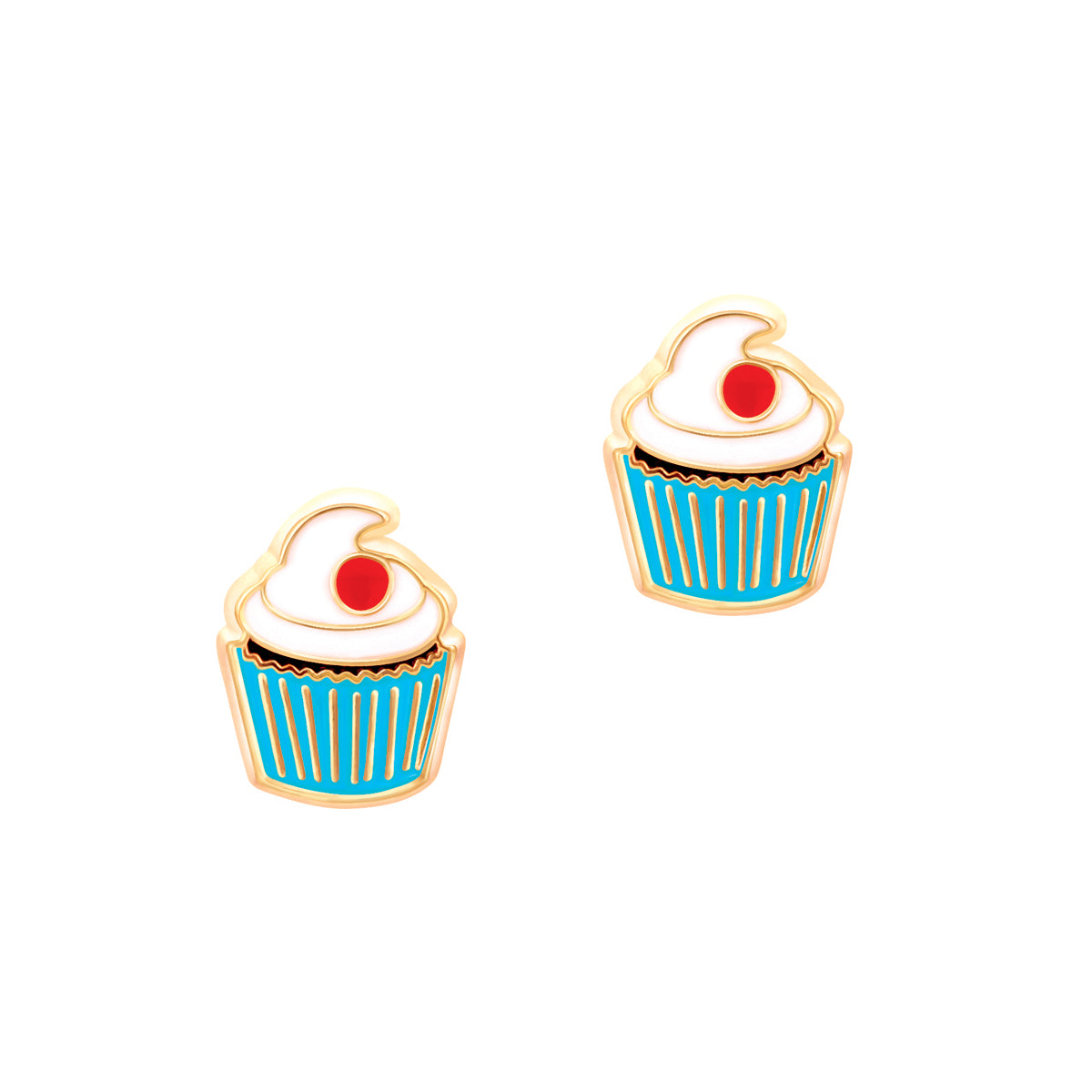 Cupcake Stud Earrings